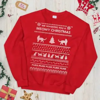 CatCaveCo Christmas Sweaters