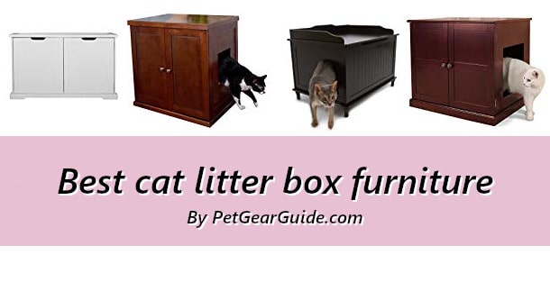 Top 10 best cat litter box furniture & modern cat litter box enclosures